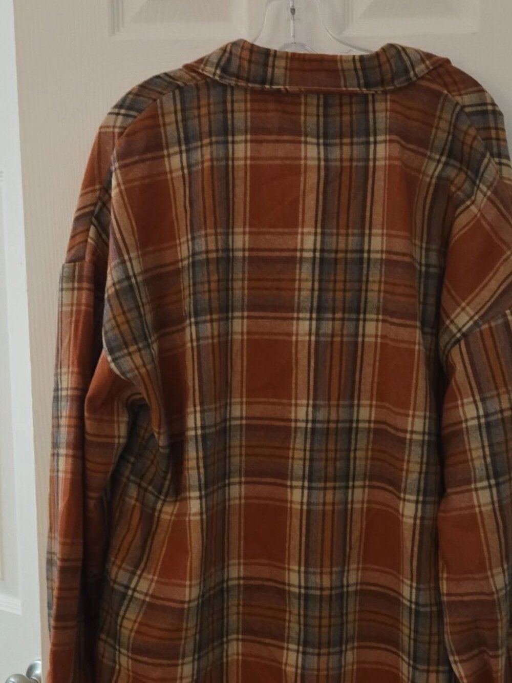 NWT Fantaslook Flannel Plaid Button-Front Shirt XL - Picture 3 of 3